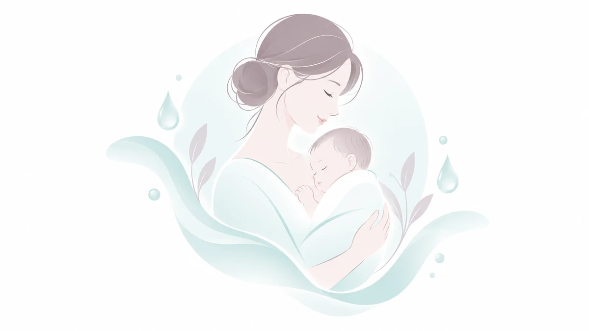 産前産後のイラストアイコン
