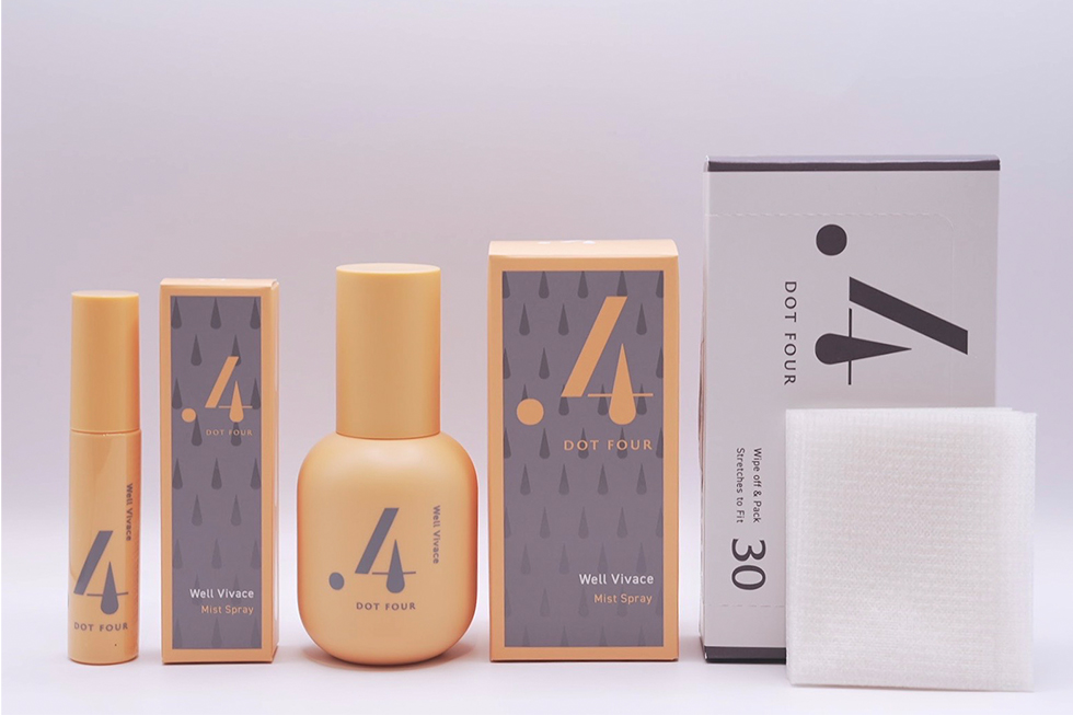 .4ドットフォー美容液スプレーWell Vivace 初回限定３点セット